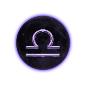 Moon in its New phase, in Libra